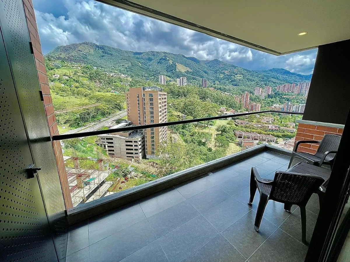 公寓 麦德林Luxury In The City公寓 哥伦比亚
